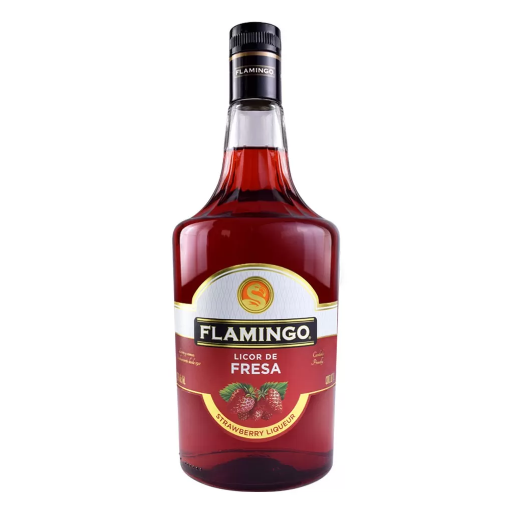 Licor Flamingo Fresa 1lt.